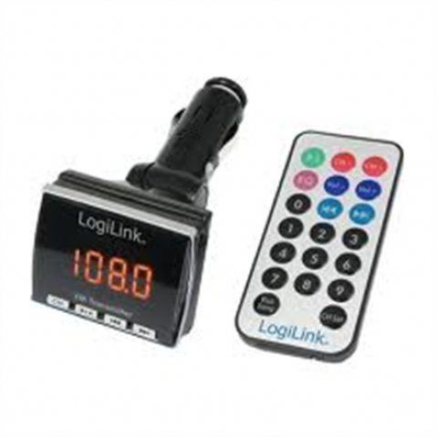 Automobilinis audio adapteris - FM siųstuvas LogiLink FM0001A 